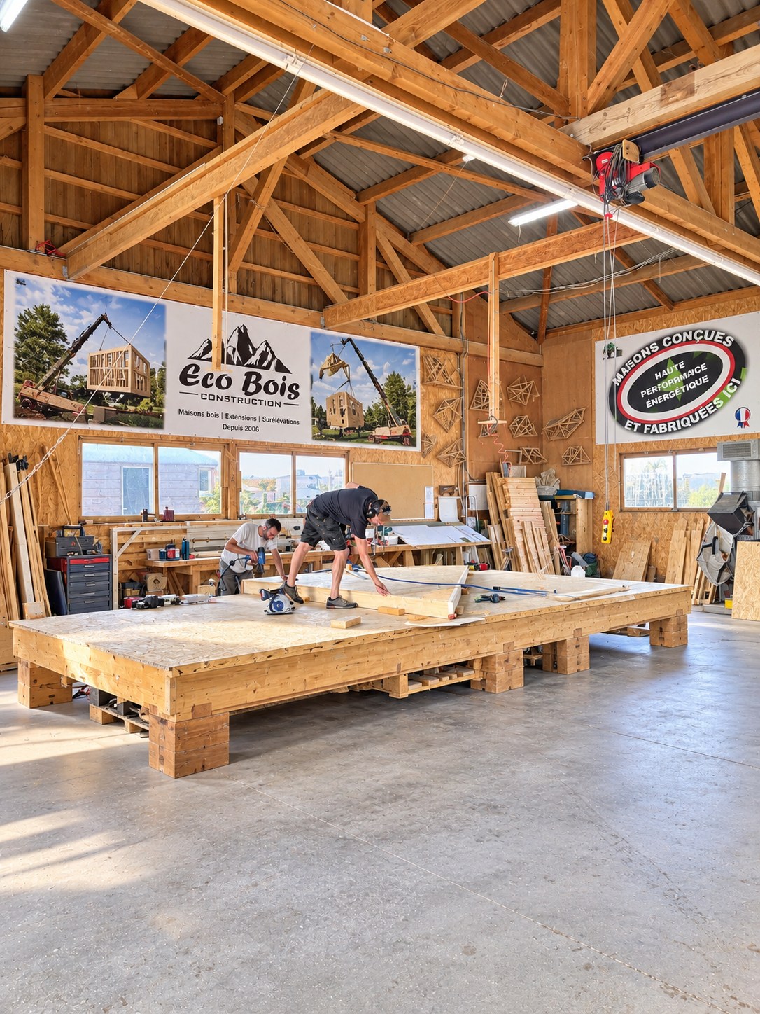 Atelier, fabrication et levage — photo 40