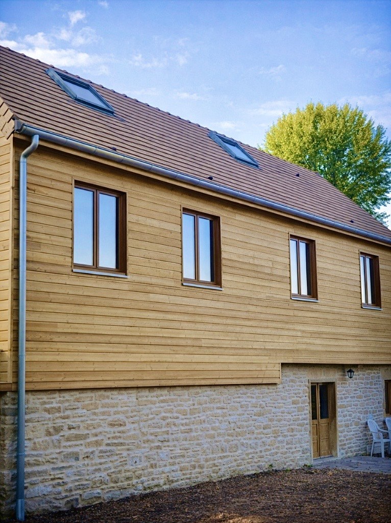 Surélévation en ossature bois