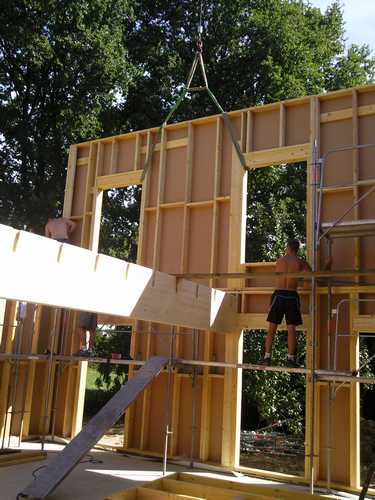 réalisation eco bois construction maison à Blanzy