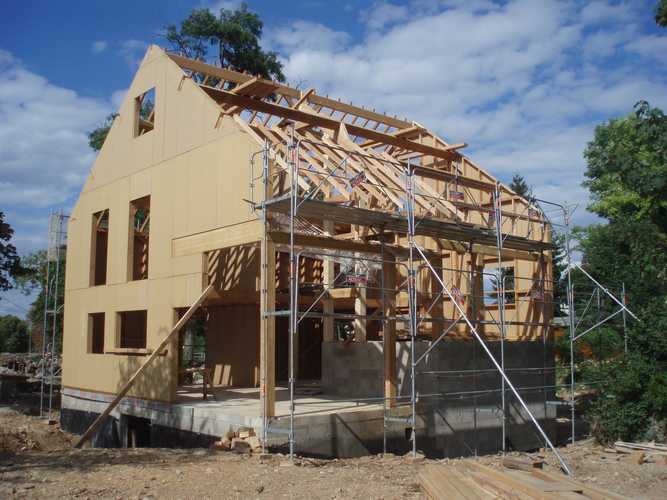 réalisation eco bois construction maison à Chagny