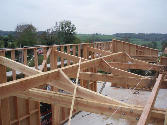 réalisation eco bois construction maison à Gourdon