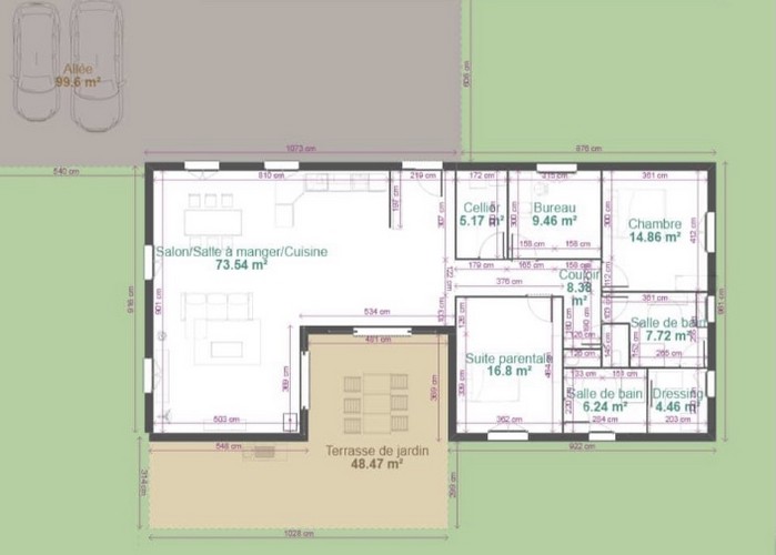 réalisation eco bois construction Plans